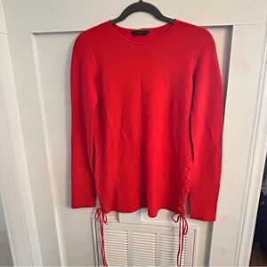 The Row Side Lace Up Wool sweater Ref Minimalist Quiet Luxury Long sleeve